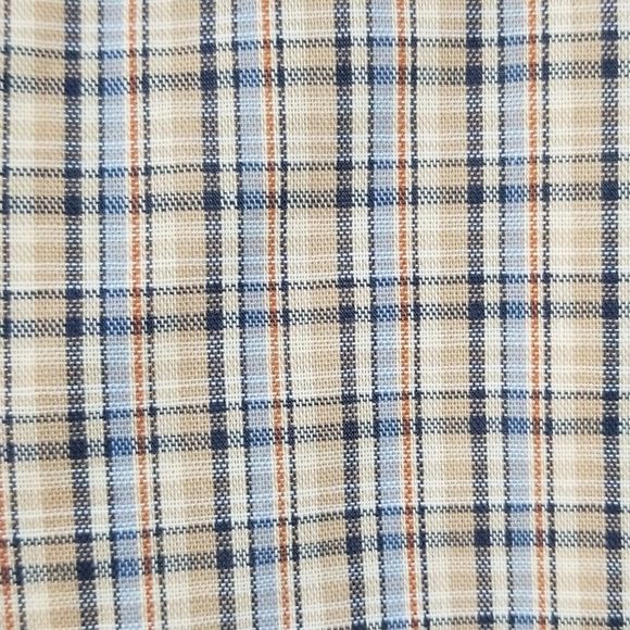 Vintage Wrangler Plaid Short Sleeve Shirt sz XL (Big Man) - Picture 7 of 8